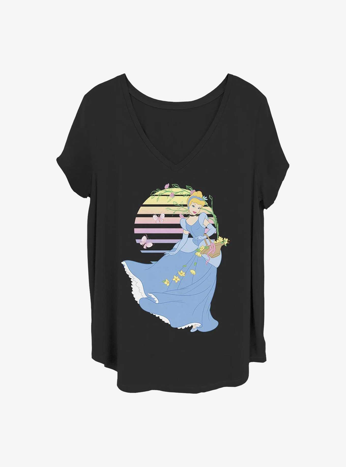 Disney Cinderella Cinder Bloomset Girls T-Shirt Plus Size