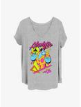Disney Aladdin Vacay Genie Girls T-Shirt Plus Size, HEATHER GR, hi-res