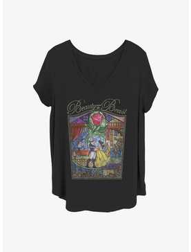 Disney Beauty and the Beast Beauty Story Girls T-Shirt Plus Size, , hi-res