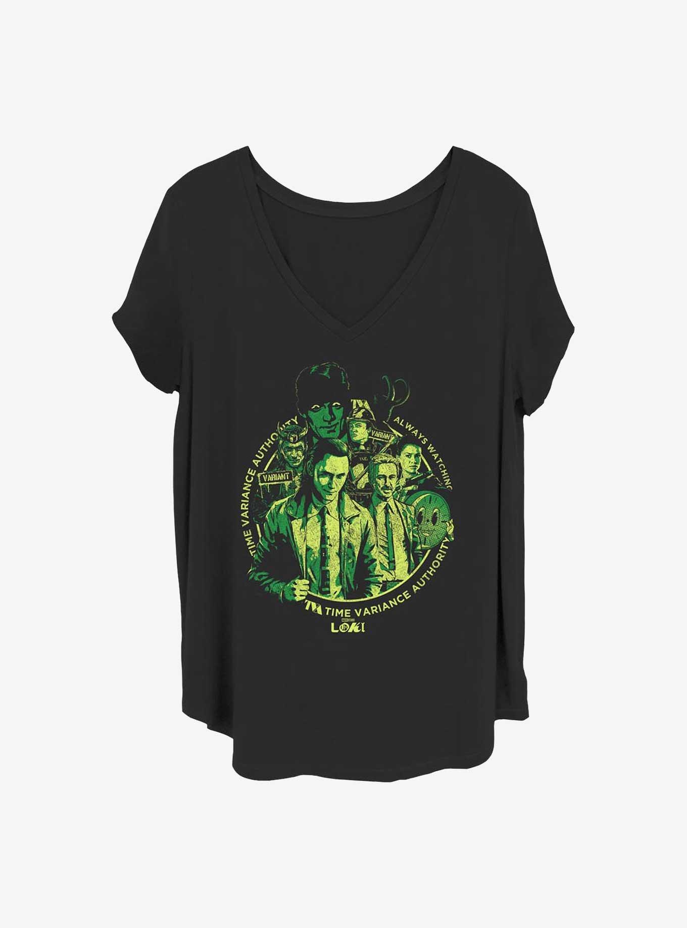 Marvel Loki Agents Of Time Girls T-Shirt Plus Size, , hi-res