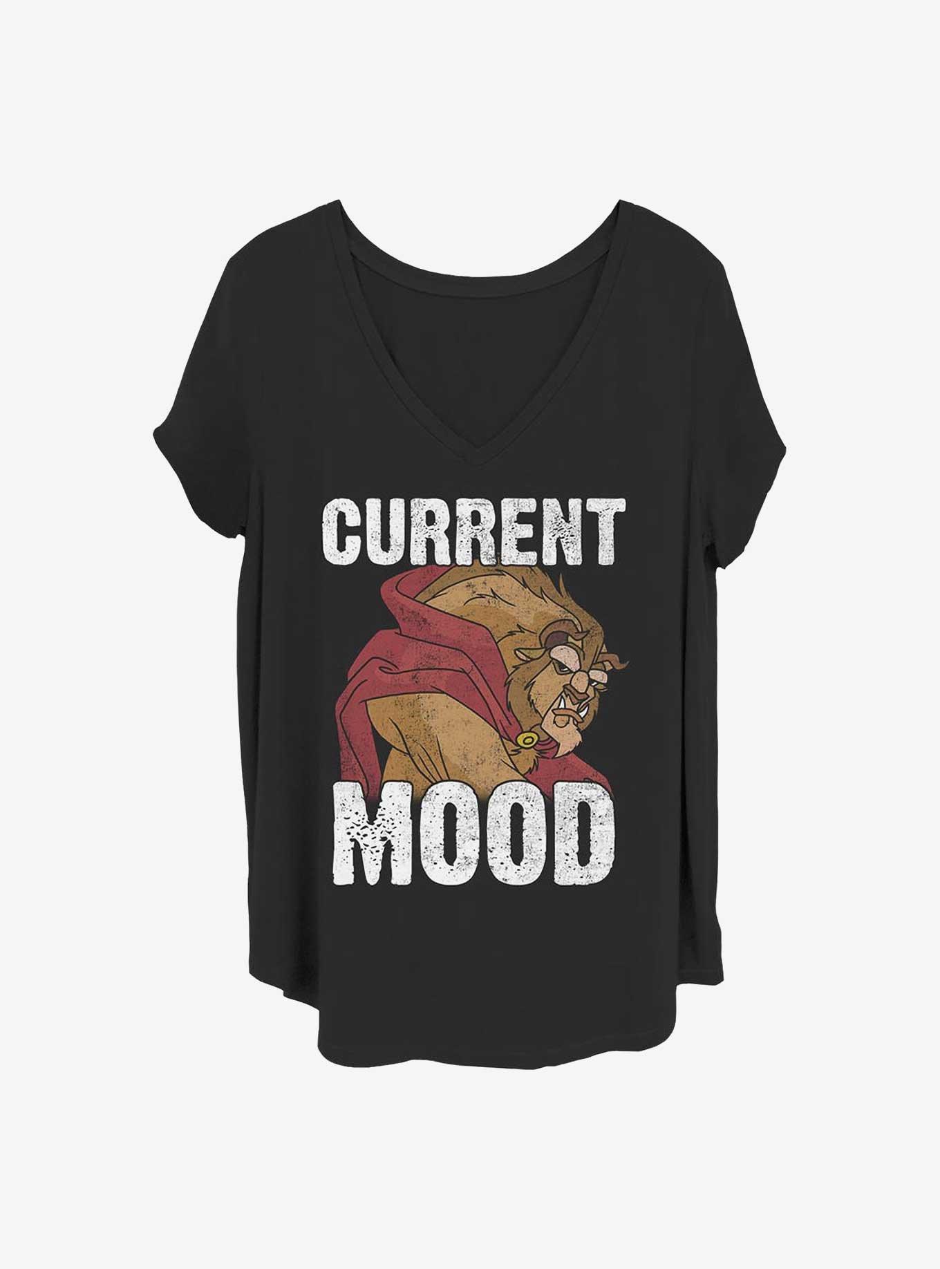 Disney Beauty and the Beast Current Mood Girls T-Shirt Plus Size