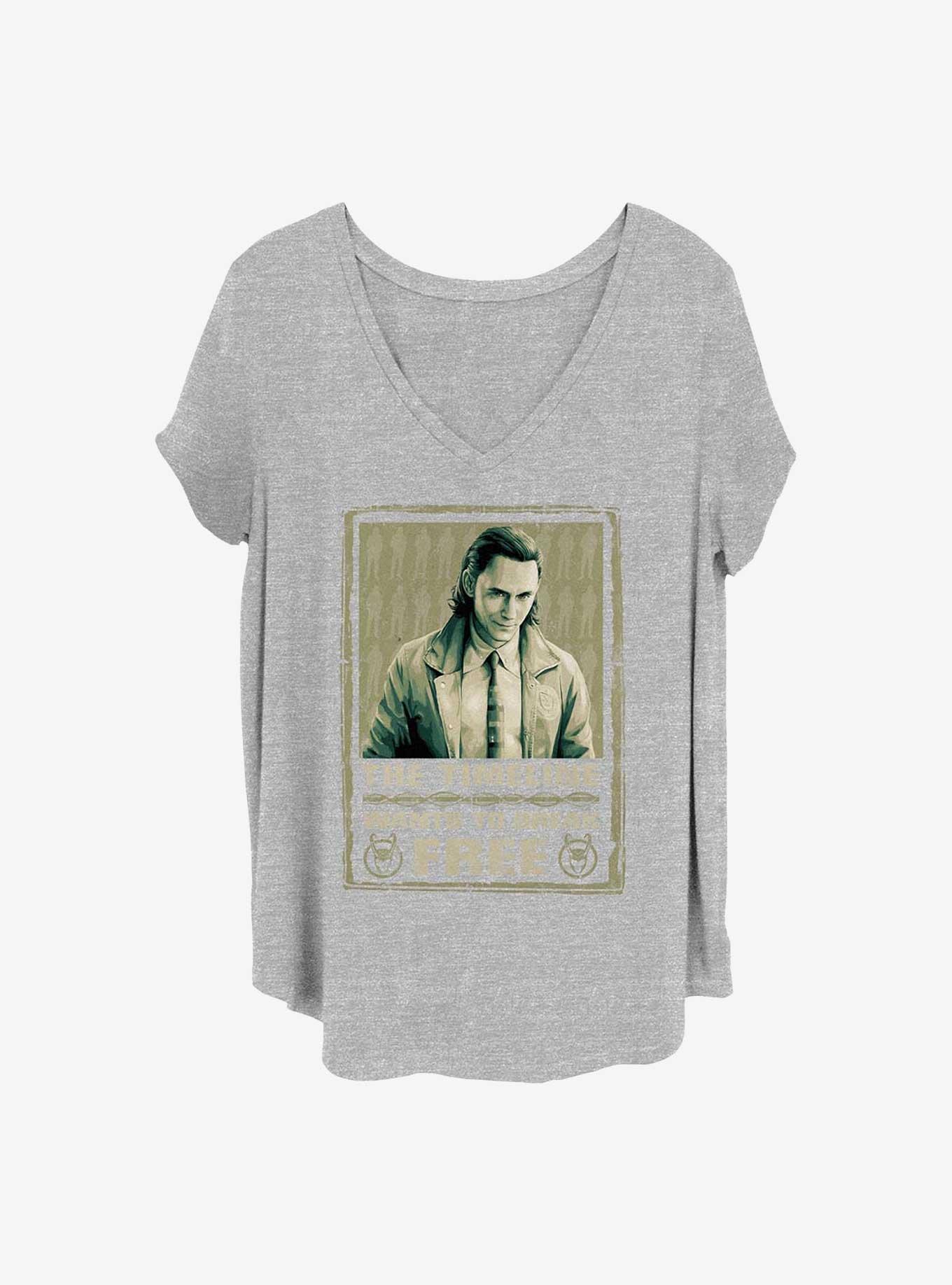 Marvel Loki Break Free Girls T-Shirt Plus Size