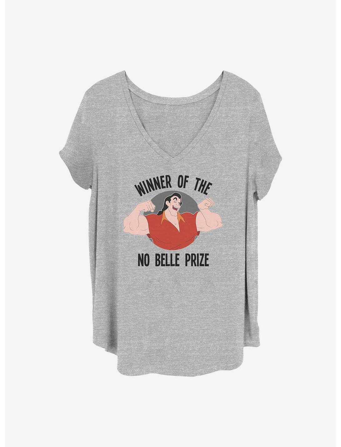 Disney Beauty and the Beast No Belle Prize Girls T-Shirt Plus Size, HEATHER GR, hi-res
