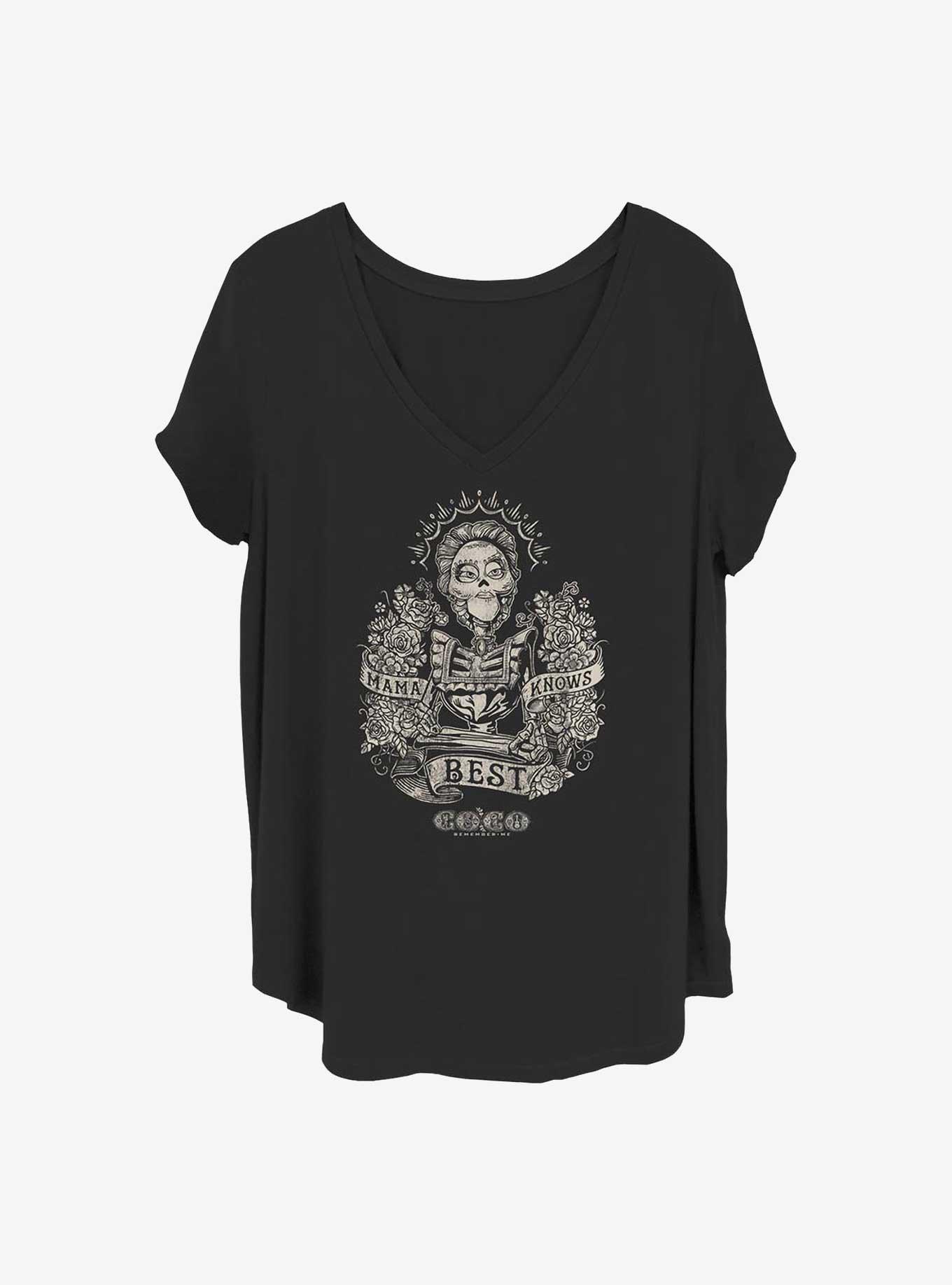 Disney Pixar Coco Mama Knows Girls T-Shirt Plus Size