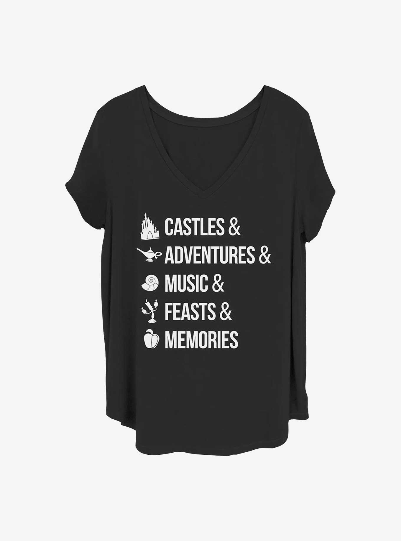 Disney Princesses Just Disney Things Girls T-Shirt Plus Size, , hi-res