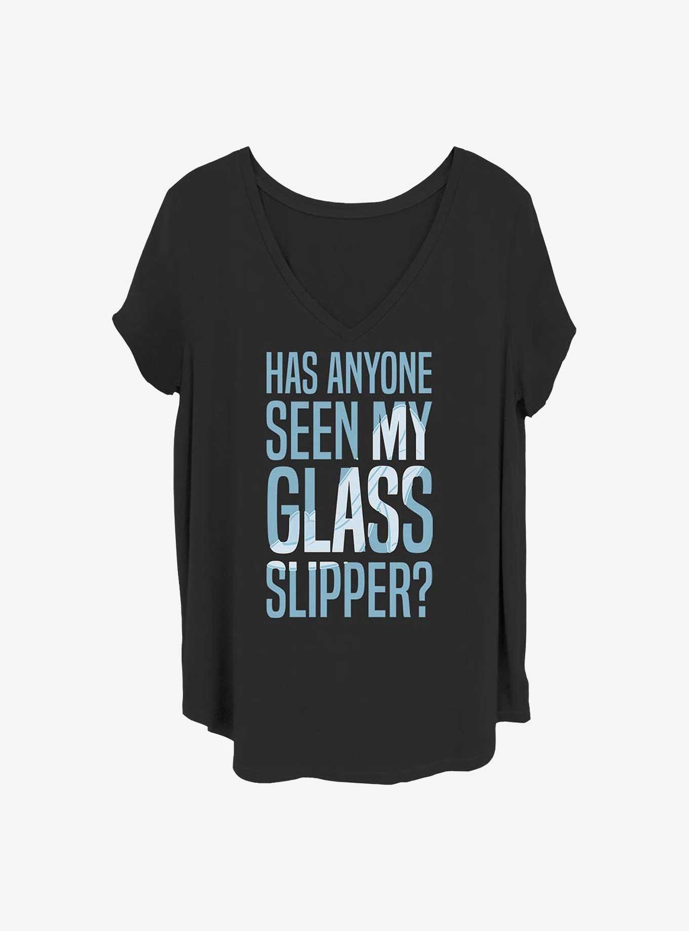 Disney Cinderella Missing Slipper Girls T-Shirt Plus Size