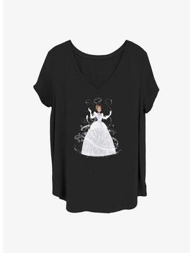 Disney Cinderella Transformation Girls T-Shirt Plus Size, , hi-res