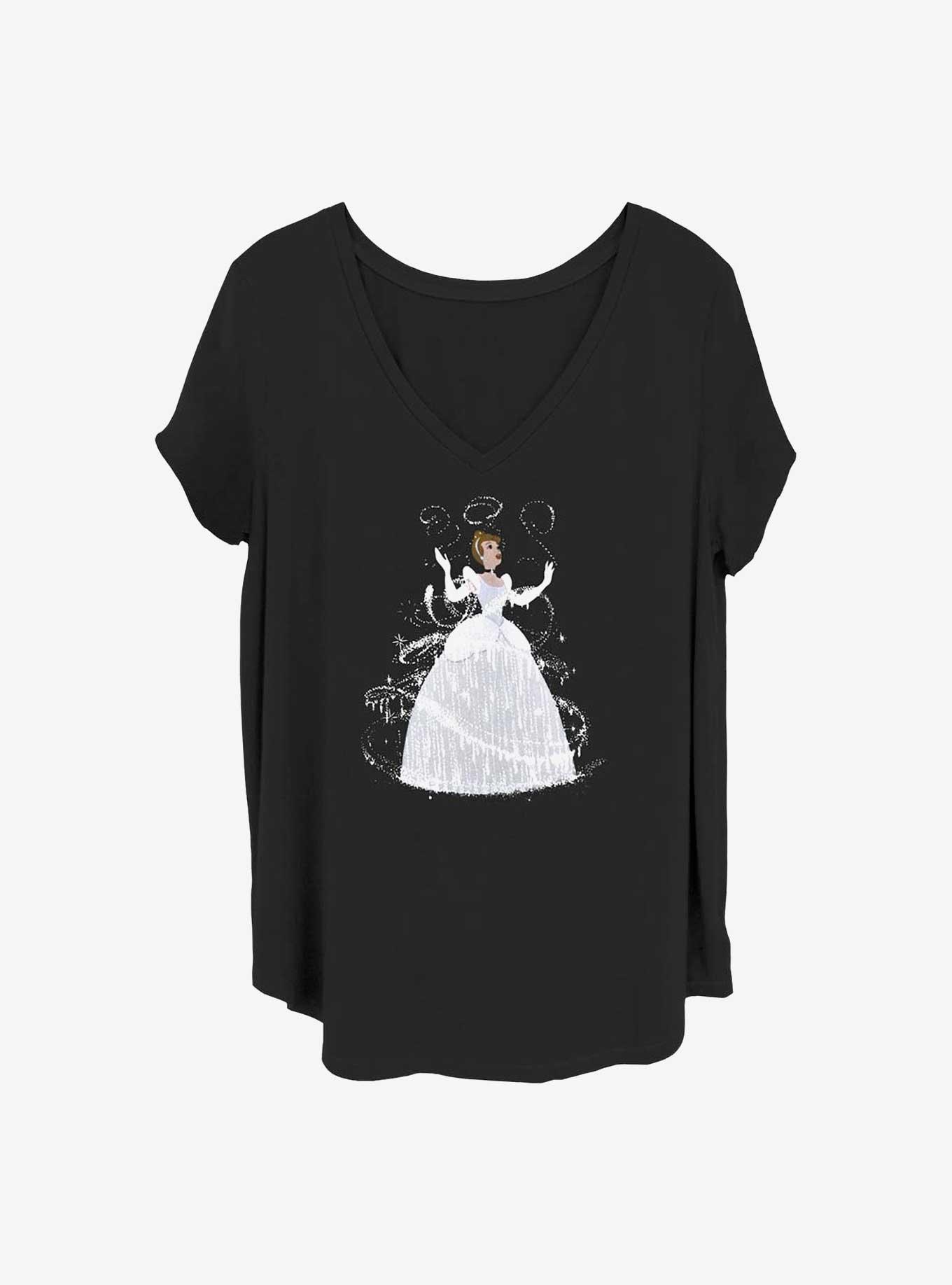 Disney Cinderella Transformation Girls T-Shirt Plus Size, , hi-res