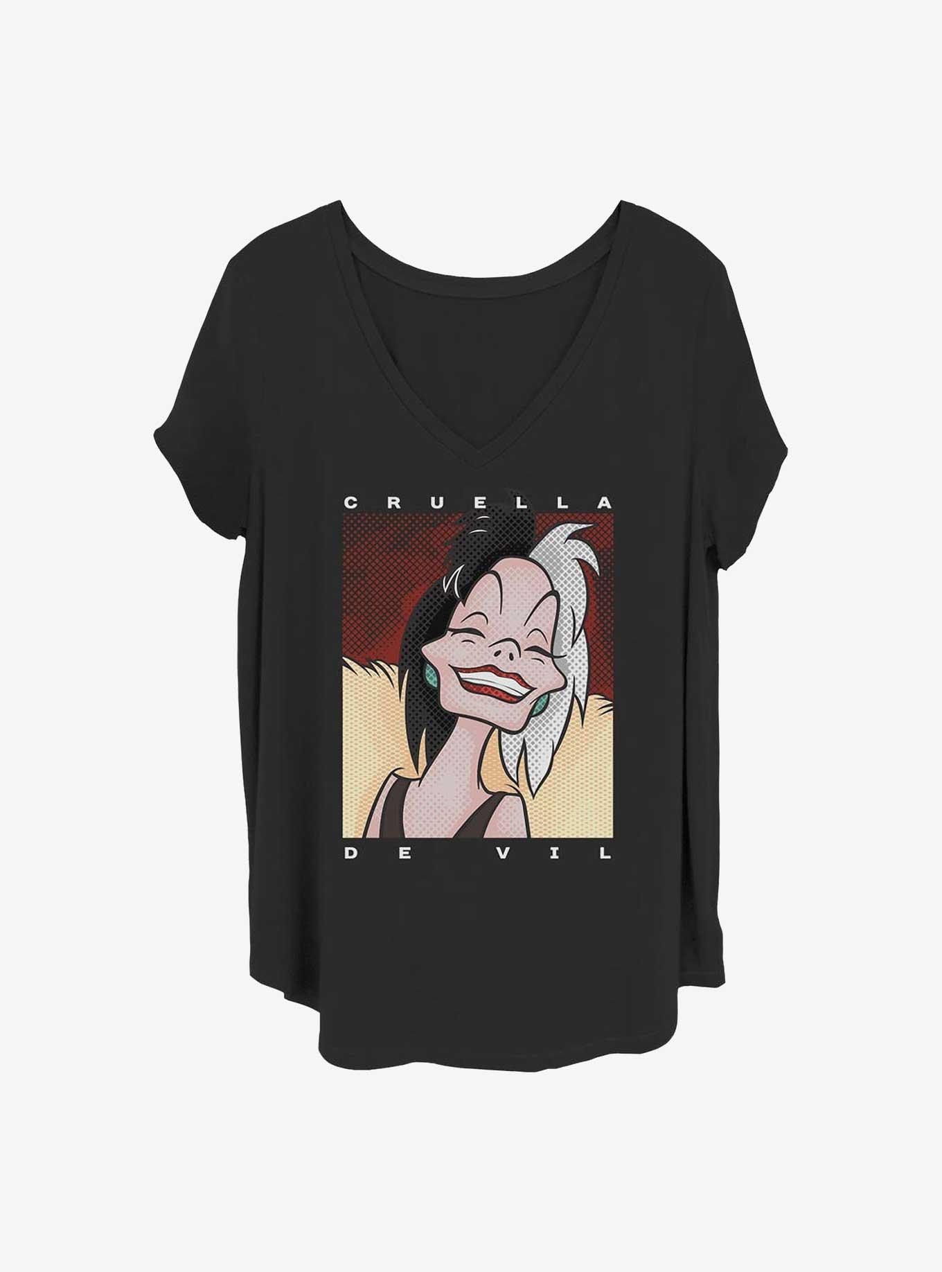 Disney Cruella Cruella Tone Girls T-Shirt Plus Size