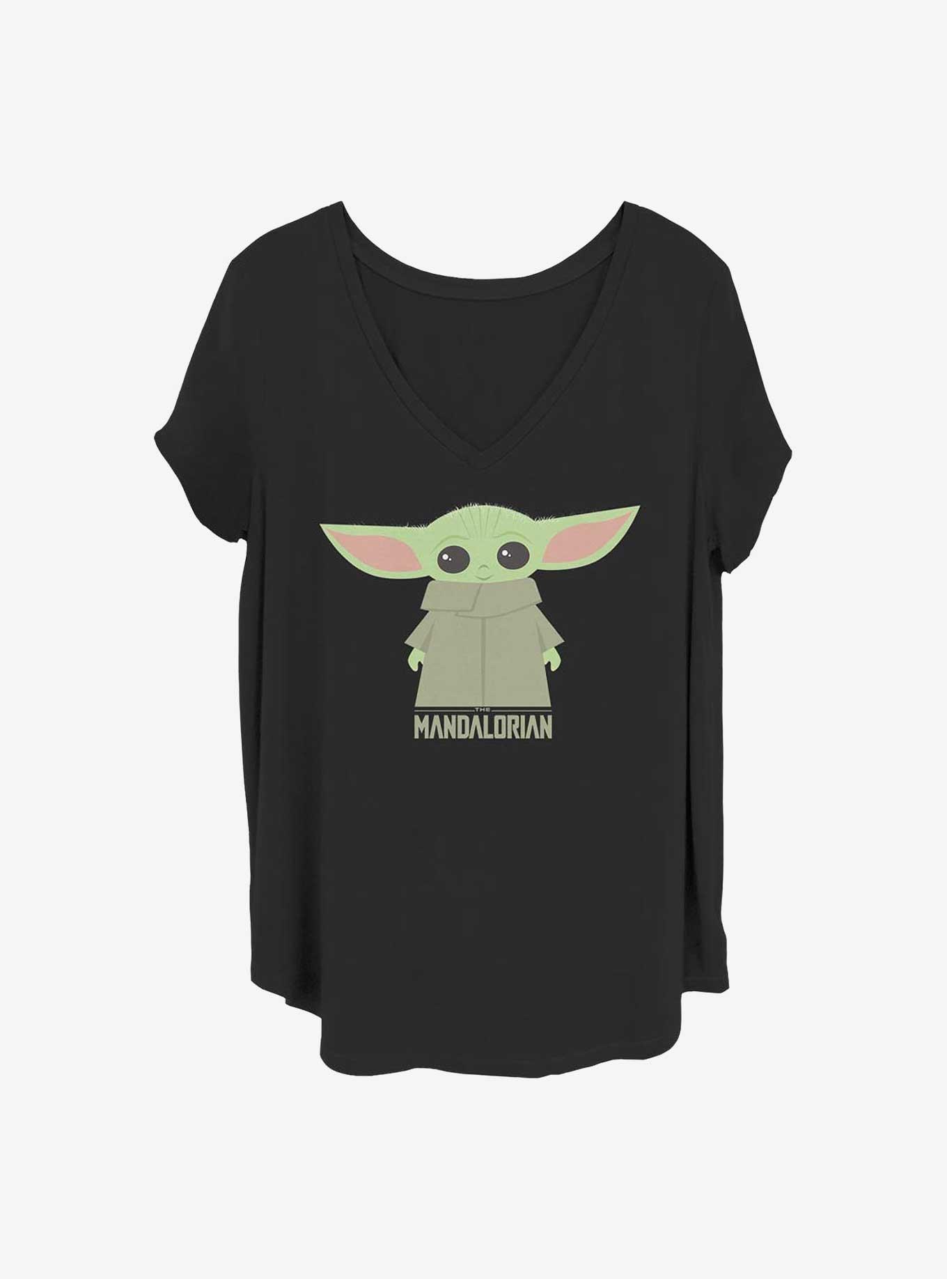 Star Wars The Mandalorian The Child Cute Stance Girls T-Shirt Plus Size, , hi-res