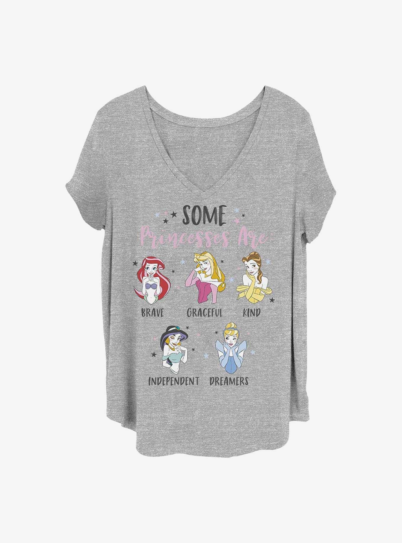 Disney Princesses Some Princesses Are Girls T-Shirt Plus Size, , hi-res