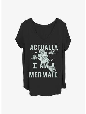 Disney The Little Mermaid Actual Mermaid Girls T-Shirt Plus Size, , hi-res
