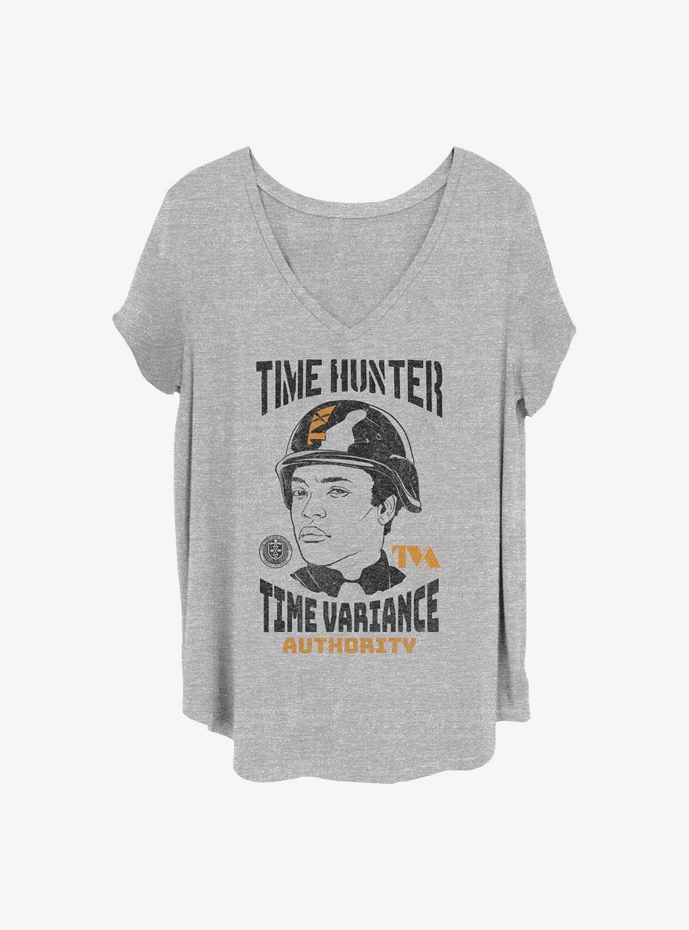 Marvel Loki Hunter B-15 Girls T-Shirt Plus Size, HEATHER GR, hi-res