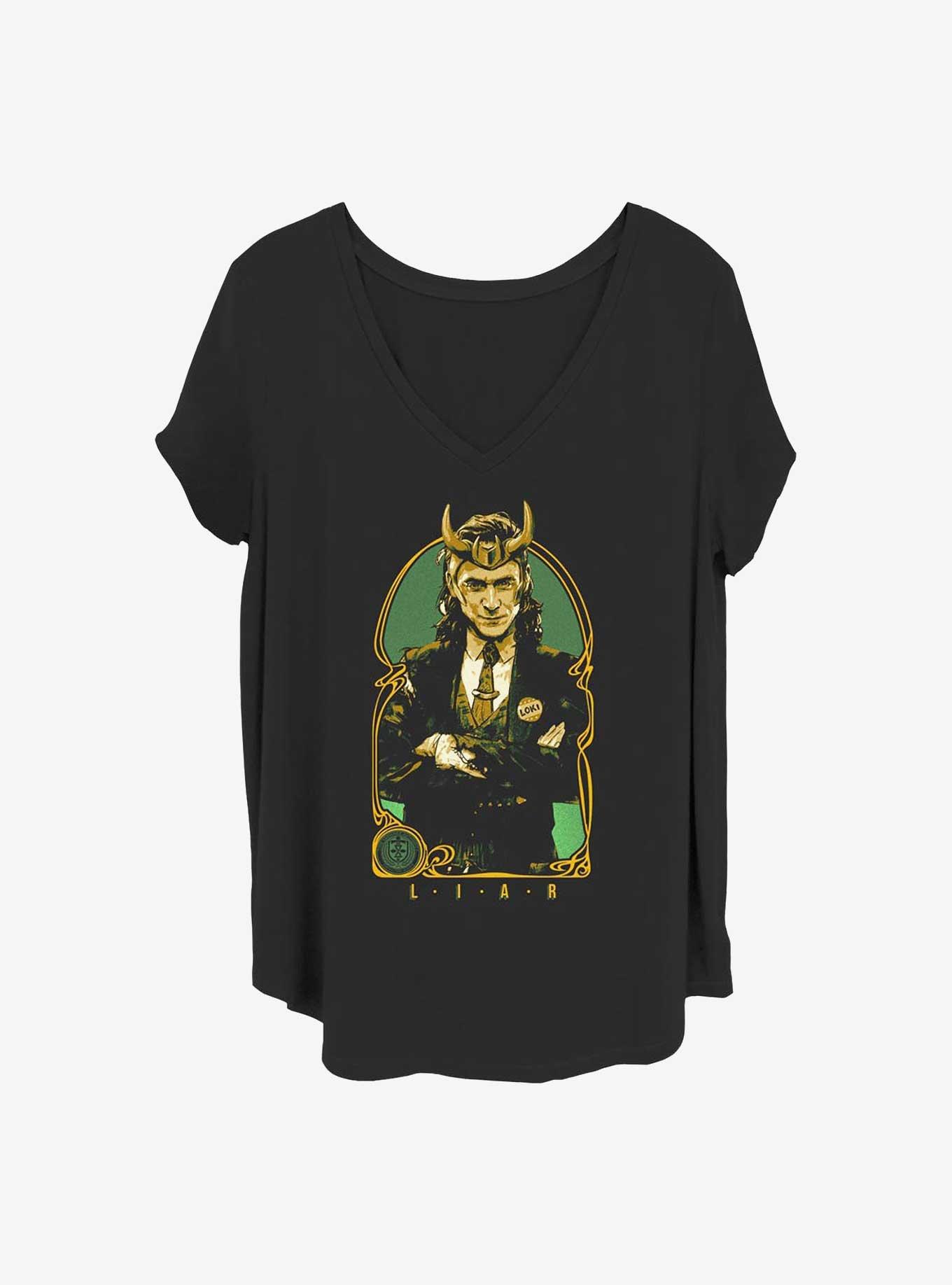Marvel Loki Liar Girls T-Shirt Plus Size, , hi-res