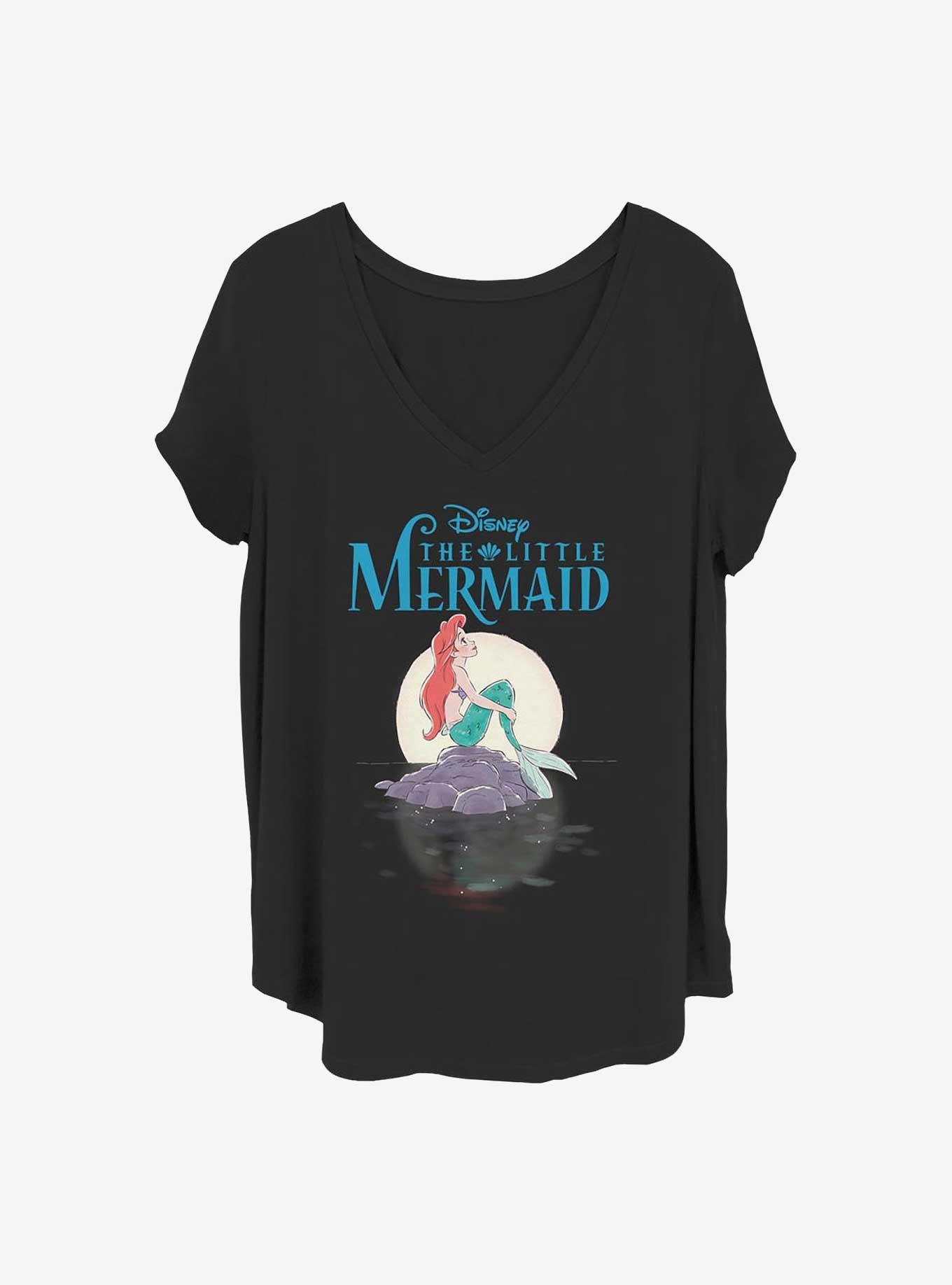 Disney The Little Mermaid Mermaid Moon Girls T-Shirt Plus Size, , hi-res