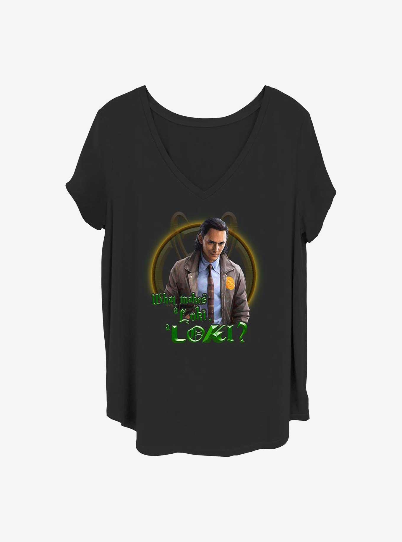 Marvel Loki Makes Loki Girls T-Shirt Plus Size, BLACK, hi-res