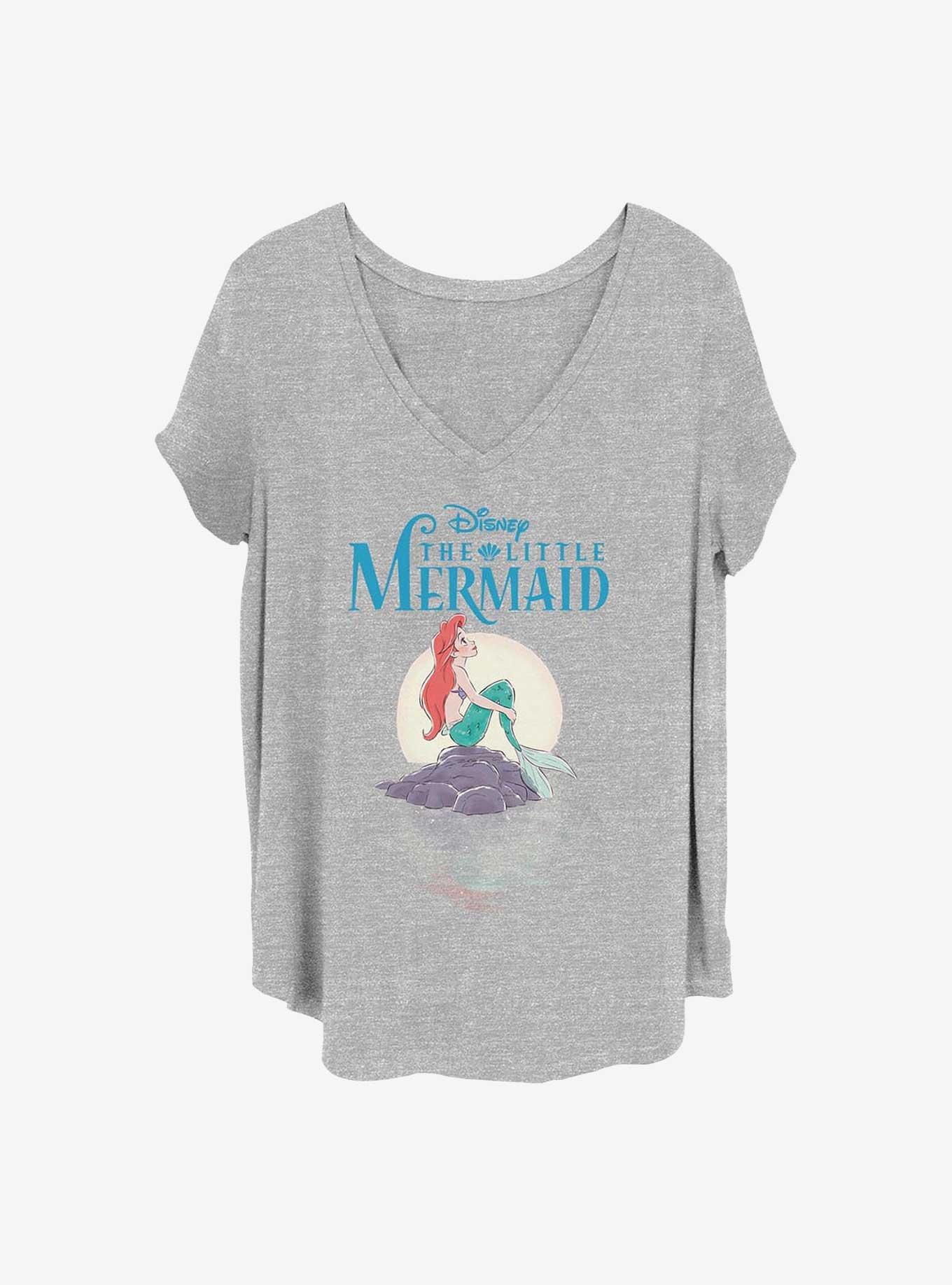 Disney The Little Mermaid Mermaid Moon Girls T-Shirt Plus Size, , hi-res