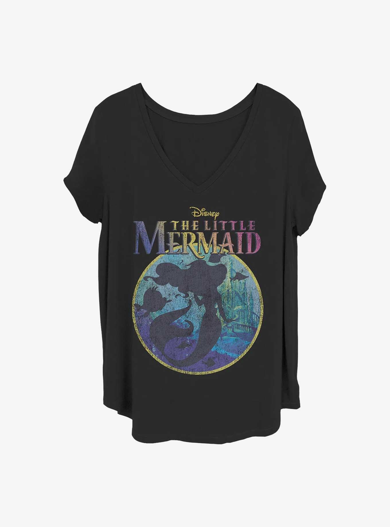 Disney The Little Mermaid Under The Sea Girls T-Shirt Plus Size