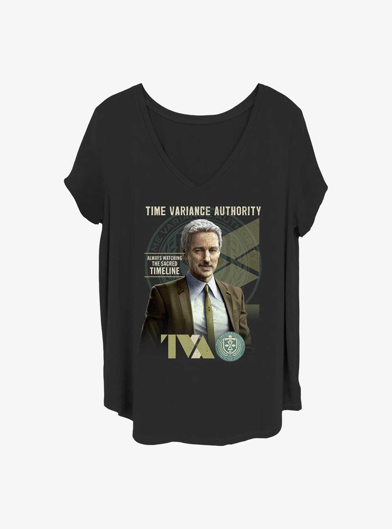 Marvel Loki Mobius Cover Girls T-Shirt Plus Size