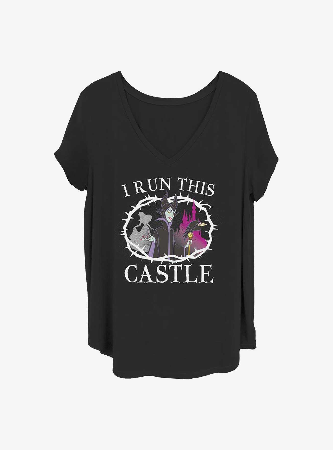 Disney Maleficent I Run This Castle Girls T-Shirt Plus Size, , hi-res