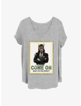 Marvel Loki President Loki Girls T-Shirt Plus Size, , hi-res
