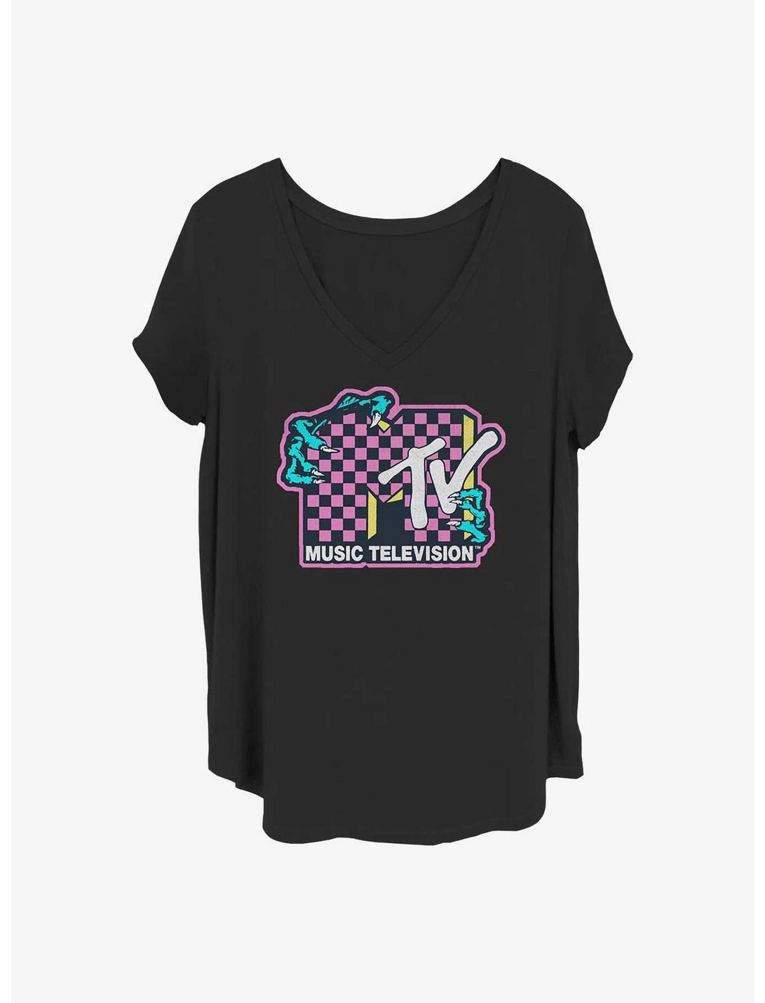 MTV Creature MTV Girls T-Shirt Plus Size, BLACK, hi-res