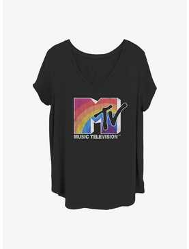 MTV Rainbow MTV Girls T-Shirt Plus Size, , hi-res