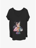 Disney Mulan Anime Mulan Girls T-Shirt Plus Size, BLACK, hi-res
