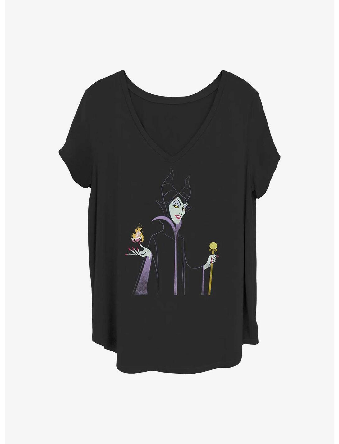 Disney Maleficent Baddie Girls T-Shirt Plus Size, BLACK, hi-res
