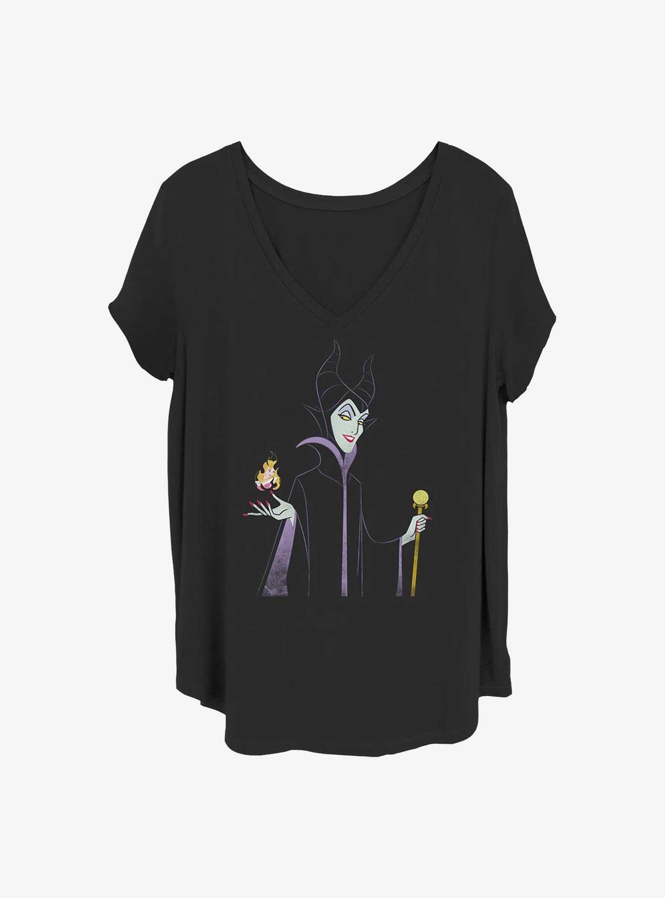 Disney Maleficent Baddie Girls T-Shirt Plus Size, BLACK, hi-res