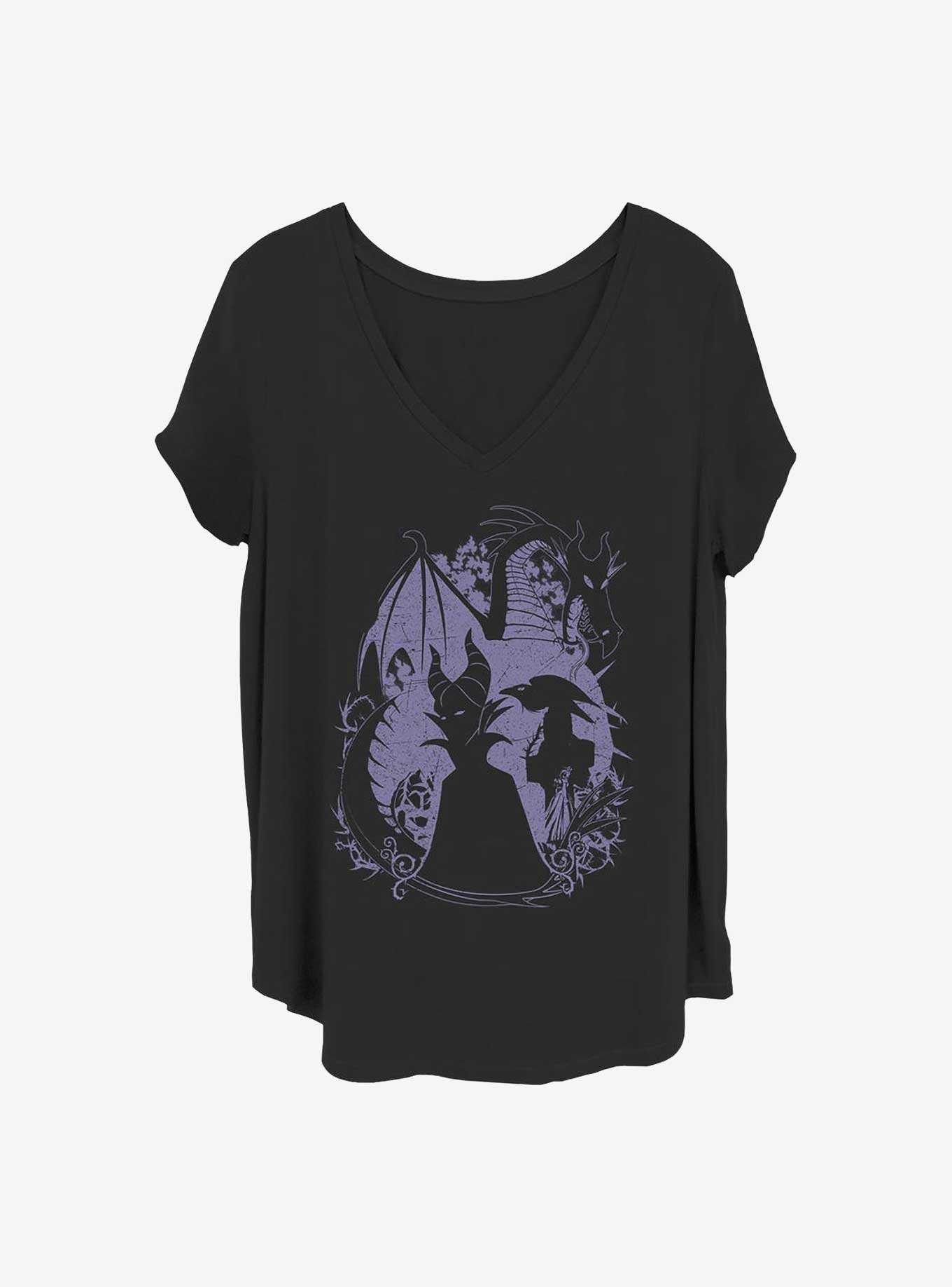 Disney Maleficent Bone Heart Girls T-Shirt Plus Size, , hi-res