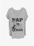 Disney Sleeping Beauty Aurora Nap Queen Girls T-Shirt Plus Size, HEATHER GR, hi-res