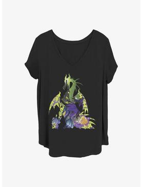 Disney Sleeping Beauty Dragon Form Girls T-Shirt Plus Size, , hi-res