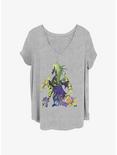 Disney Sleeping Beauty Dragon Form Girls T-Shirt Plus Size, HEATHER GR, hi-res