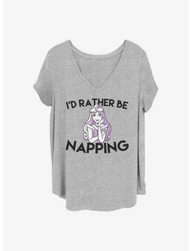 Disney Sleeping Beauty I'd Rather Be Napping Girls T-Shirt Plus Size, , hi-res