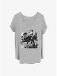 Marvel Shang-Chi and the Legend of the Ten Rings Dad Rings Girls T-Shirt Plus Size, HEATHER GR, hi-res