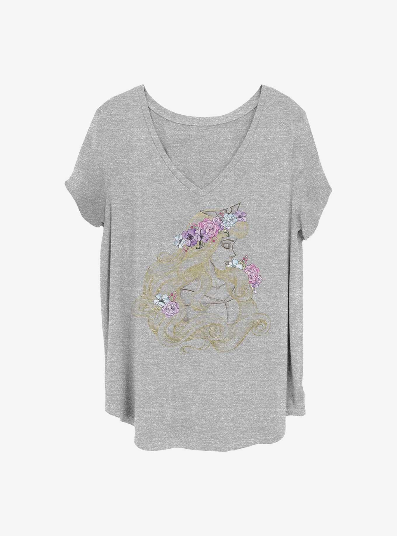 Disney Sleeping Beauty Shimmering Beauty Girls T-Shirt Plus Size