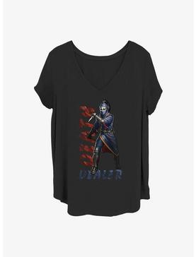 Marvel Shang-Chi and the Legend of the Ten Rings Dealt Death Girls T-Shirt Plus Size, , hi-res