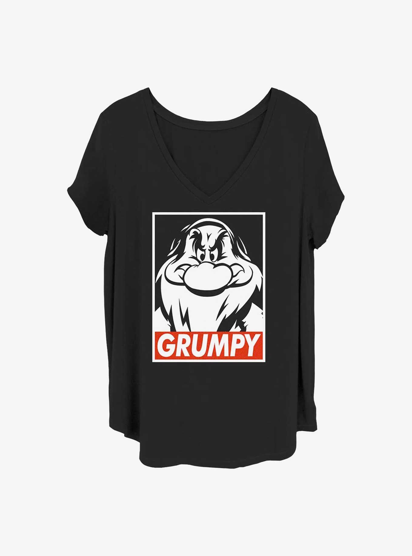 DIsney Snow White and the Seven Dwarfs Grumps Girls T-Shirt Plus Size, , hi-res