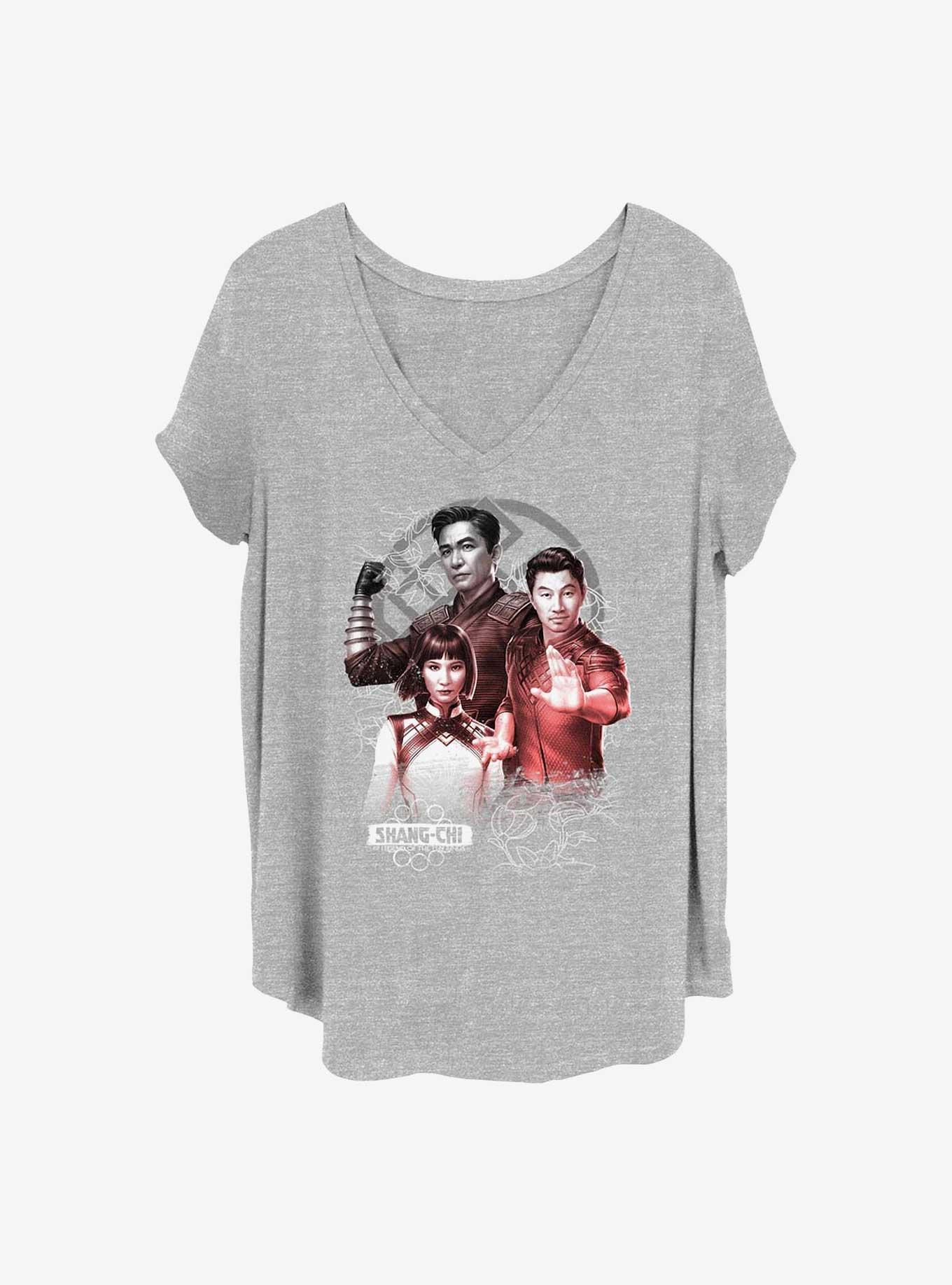 Marvel Shang-Chi and the Legend of the Ten Rings Family Matters Girls T-Shirt Plus Size, HEATHER GR, hi-res