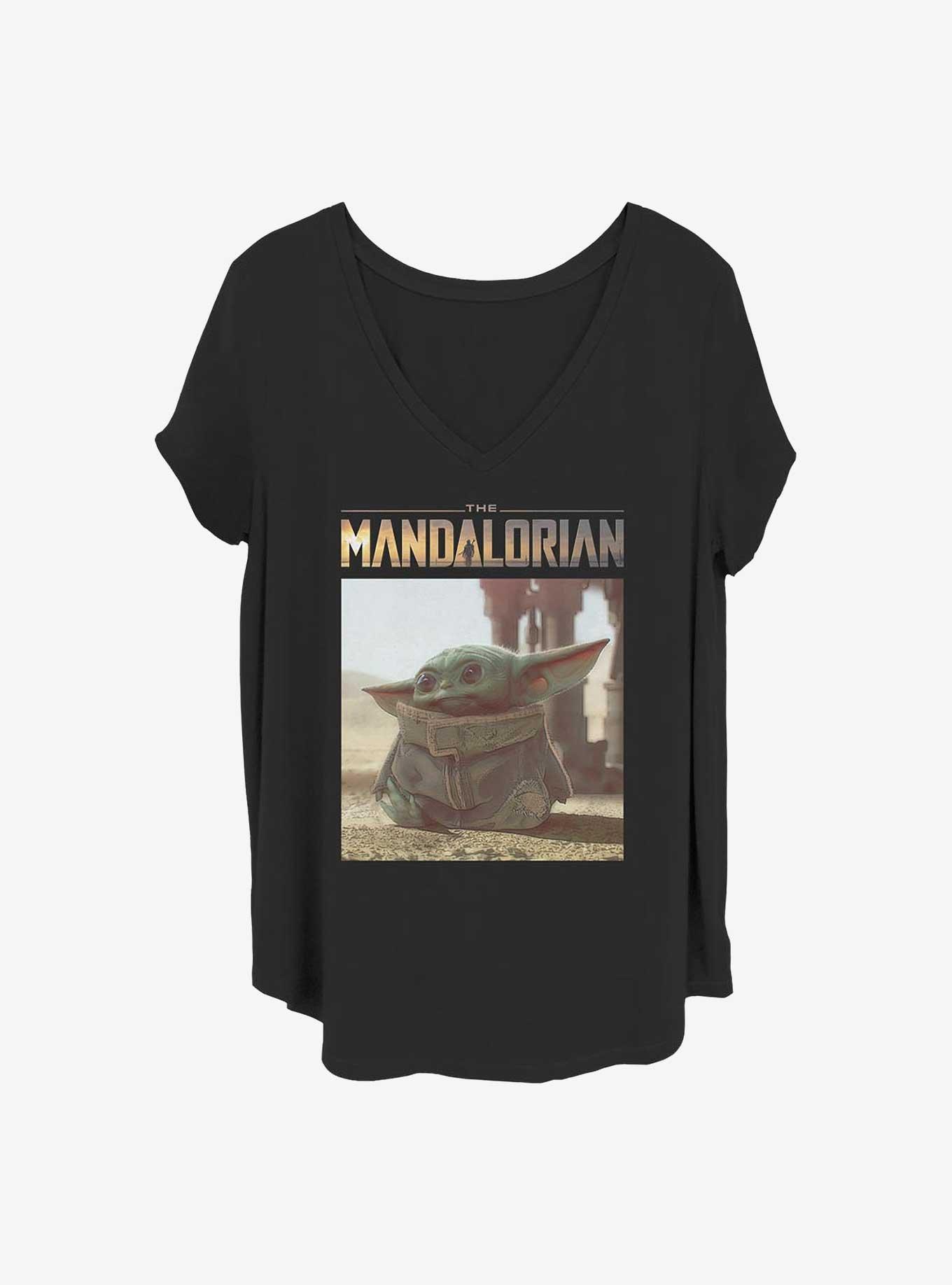 Star Wars The Mandalorian Yo Baby Girls T-Shirt Plus Size, BLACK, hi-res