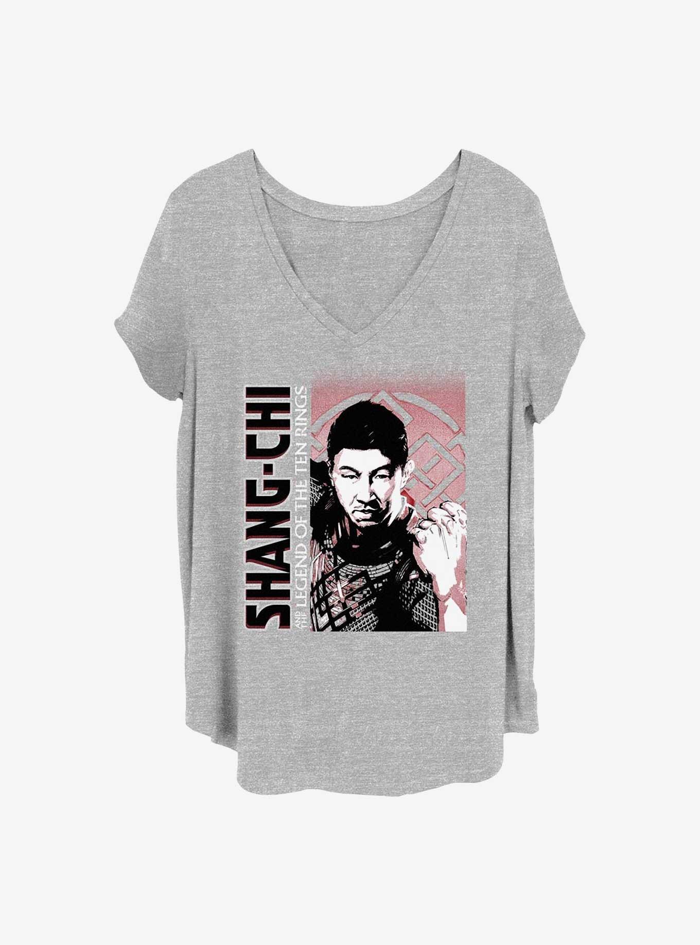 Marvel Shang-Chi and the Legend of the Ten Rings Focus Girls T-Shirt Plus Size, HEATHER GR, hi-res