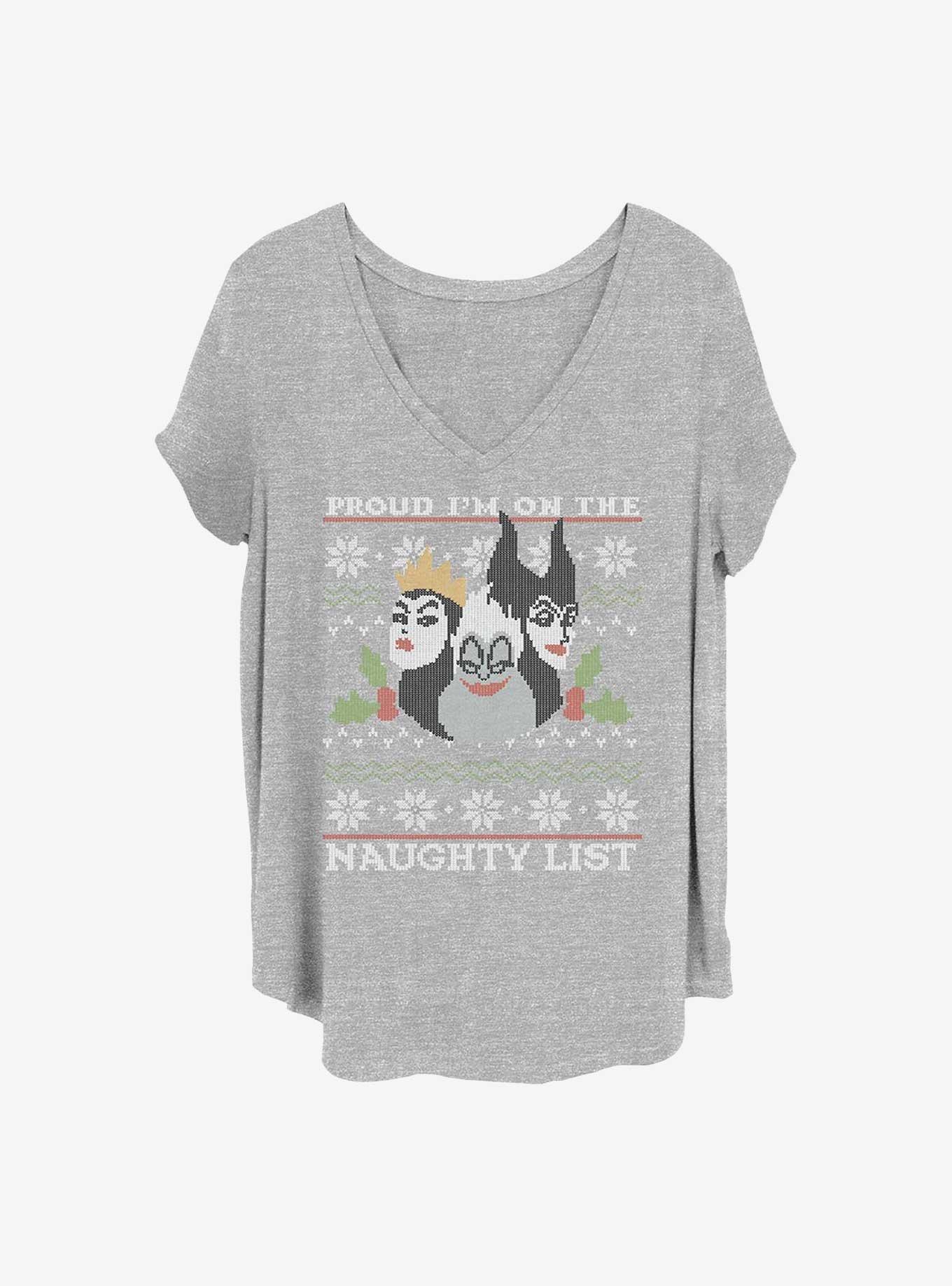 Disney Villains Naughty And Proud Girls T-Shirt Plus Size, , hi-res