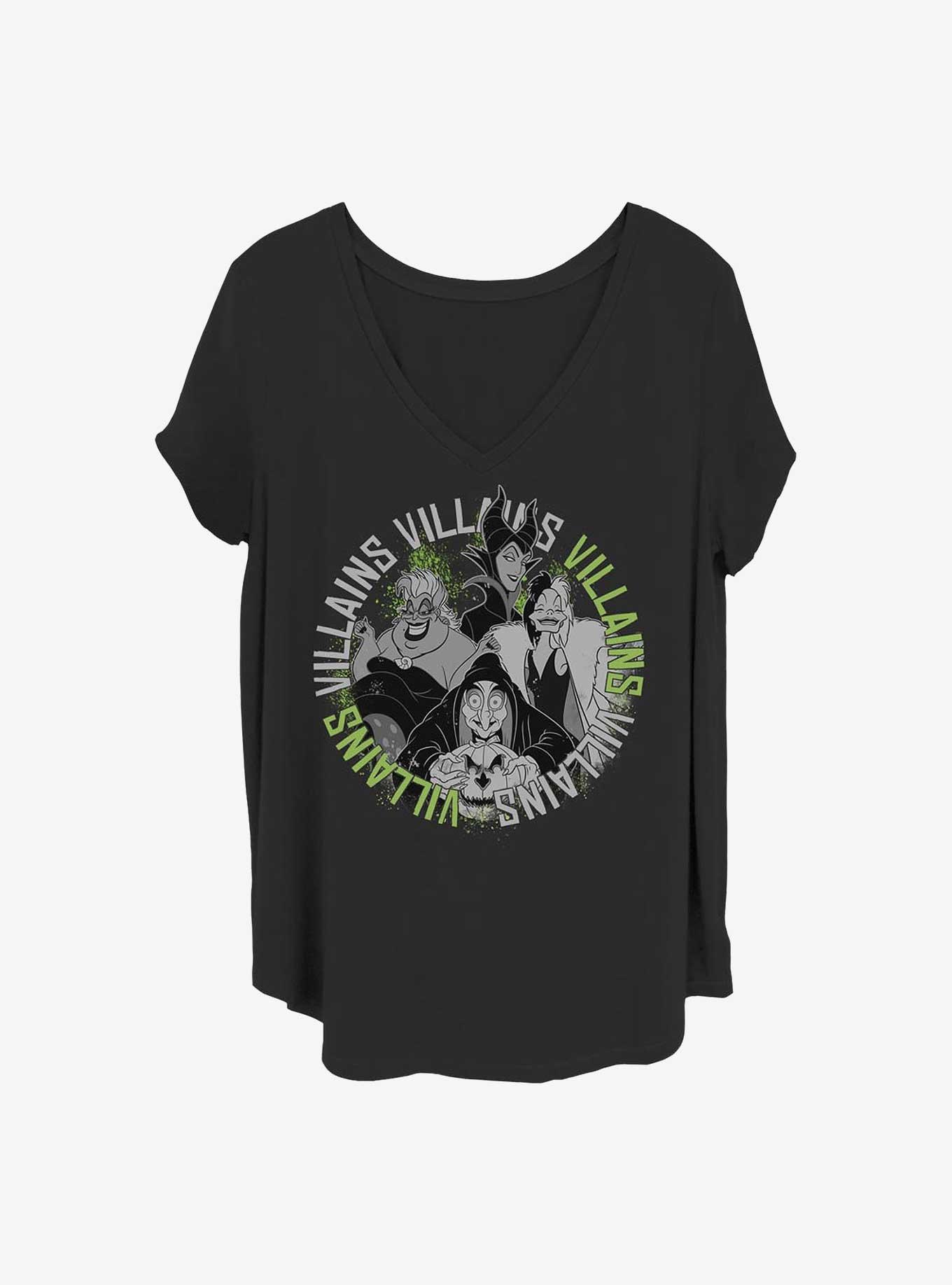 Disney Villains Villain Friends Girls T-Shirt Plus Size