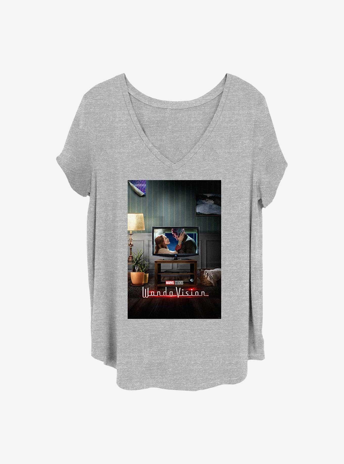 Marvel WandaVision 00's Poster Girls T-Shirt Plus Size, , hi-res