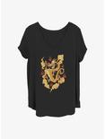 Disney Mulan Golden Mushu Girls T-Shirt Plus Size, BLACK, hi-res