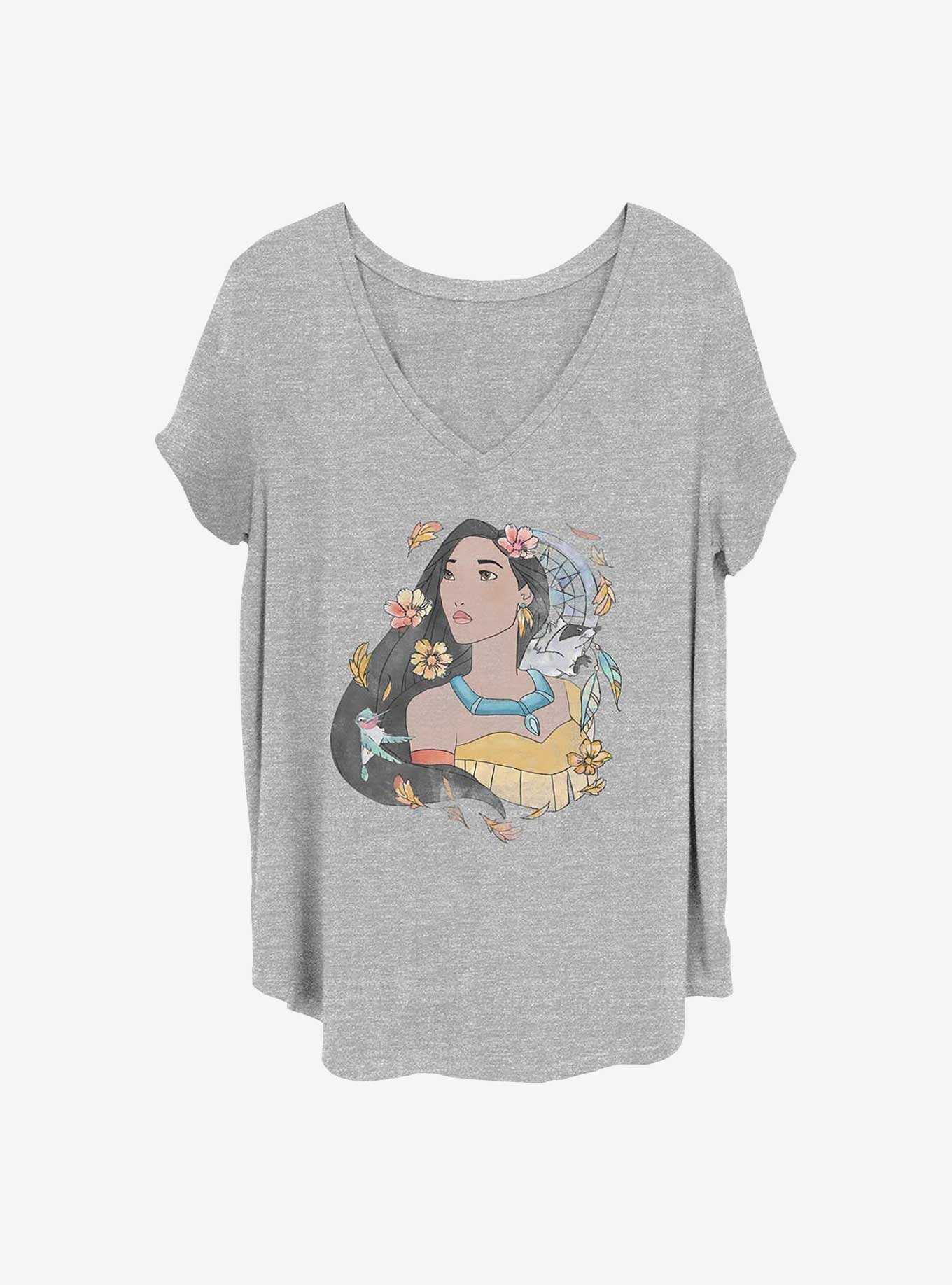 Disney Pocahontas Dreamcatcher Sketch Girls T-Shirt Plus Size, , hi-res