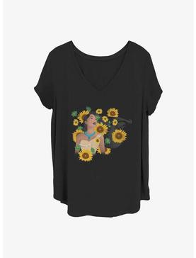 Disney Pocahontas Floral Princess Girls T-Shirt Plus Size, , hi-res