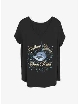 Disney Pocahontas Meeko Falling Girls T-Shirt Plus Size, , hi-res