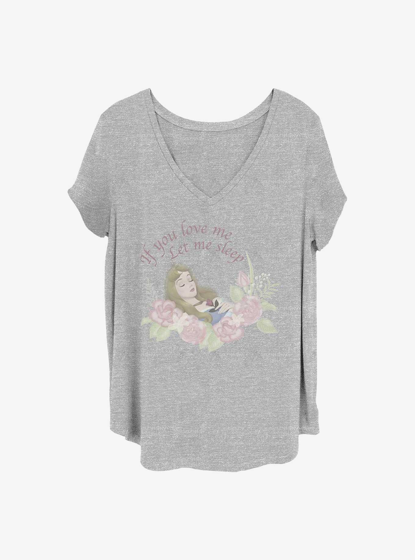 Disney Sleeping Beauty Let Me Sleep Girls T-Shirt Plus Size, , hi-res